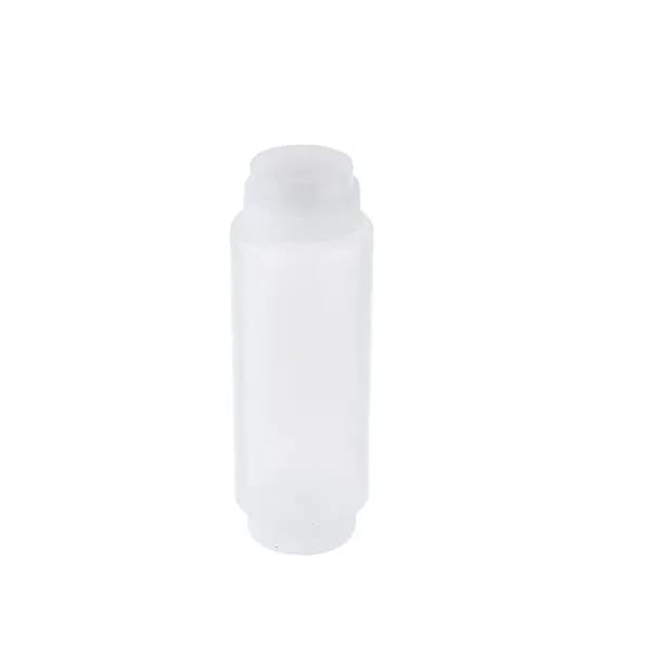 Tablecraft C32SV 32 oz. InvertaTop Squeeze Bottle with Clear Valve Top | Pack of 6 — view 2
