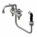 T&S B-1177 Deck Mount Workboard Faucet with rigid Vacuum Breaker — view 5