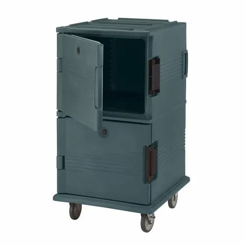 Cambro Ultra Cam Cart UPC1600191 Insulated Granite Gray Front Loader Food Carrier — view 1