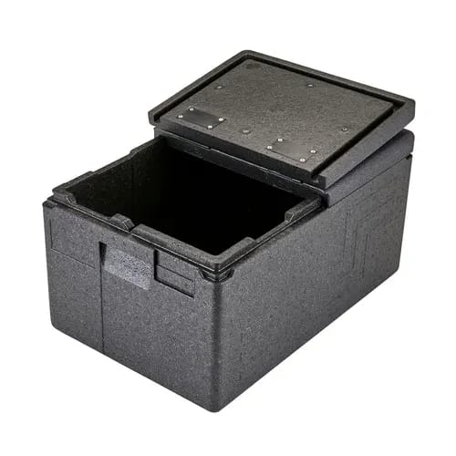 Cambro Gobox EPP180FLSW110 Black Top Loader 8" Deep — view 2