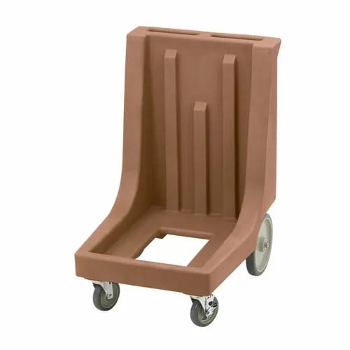 Cambro Camdolly CD300HB157 Open Frame Coffee Beige Food Carrier Dolly With Handle — view 2