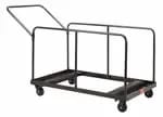 National Public Seating DYMU Folding Table Dolly - Vertical Storage - Round & Rectangular Tables — view 9