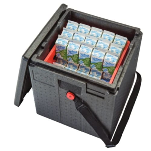 Cambro Gobox EPPMBWSTSW110 Black Top Loader — view 1