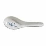 Thunder Group 7002TP Peacock 1/2 oz. Melamine Wonton Soup Spoon | Case of 60 — view 5