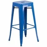 Flash Furniture CH-31320-30-GN-GG Green Galvanized Steel Bar Stool — view 3