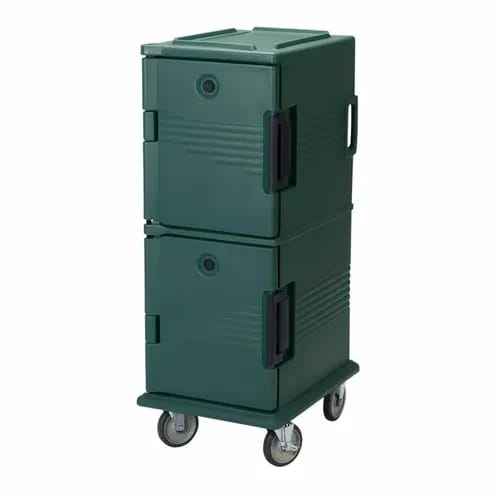 Cambro Ultra Cam Cart UPC800192 Insulated Granite Green Front Loader Food Carrier — view 1