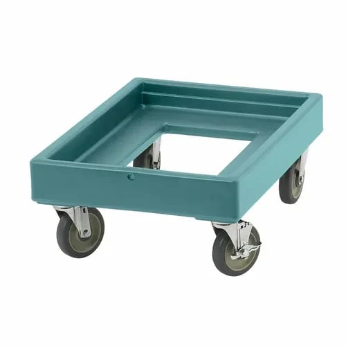 Cambro Camdolly CD100401 Open Frame Slate Blue Food Carrier Dolly — view 2