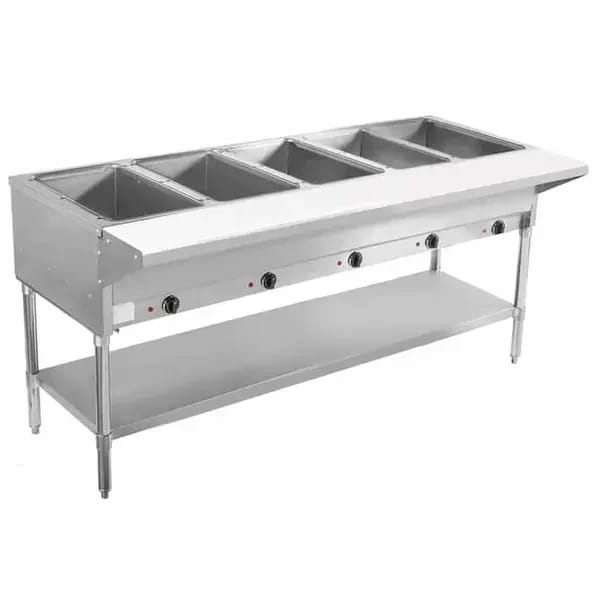 BevLes BVST-5-240 5-Well 208-230V Electric Hot Food Table 72"W — view 2