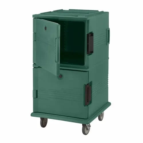 Cambro Ultra Cam Cart UPC1600519 Insulated Green Front Loader Food Carrier — view 2