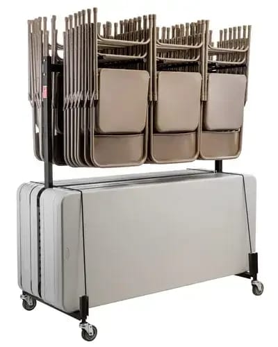 National Public Seating 42-8 Table/Chair Storage Truck — view 3