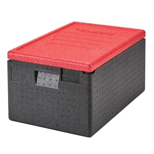 Cambro Gobox EPP180CLSW365 Black Top Loader 8" Deep — view 2