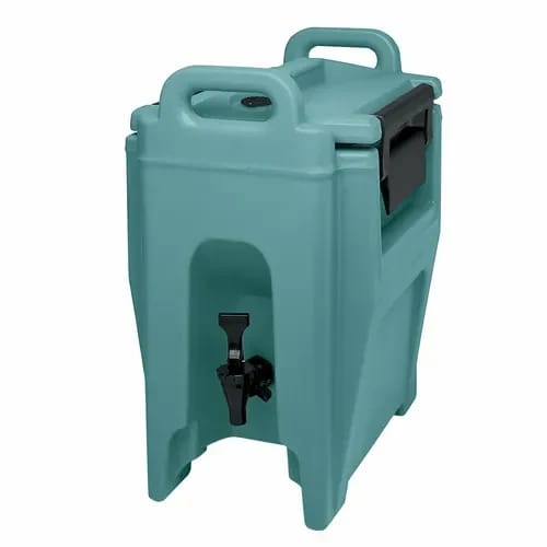 Cambro Camtainer UC250401 2-3/4 Gallon Insulated Slate Blue Beverage Dispenser — view 1