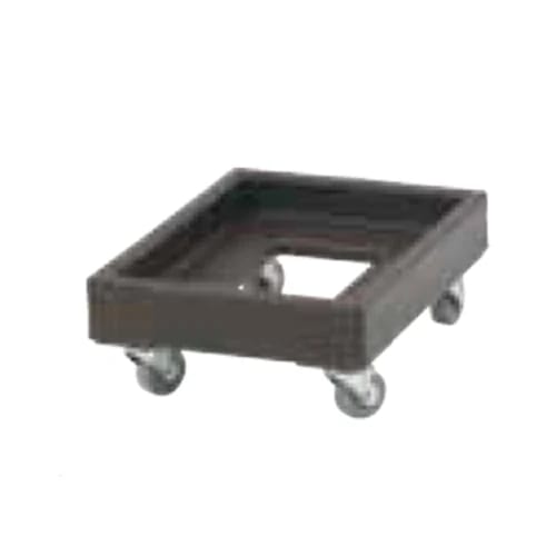Cambro Camdolly CD1420615 Open Frame Charcoal Gray Food Carrier Dolly — view 2
