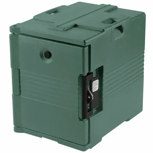Cambro Ultra Pan Carrier UPC400SP192 Insulated Granite Green Front Loader Food Carrier — view 1