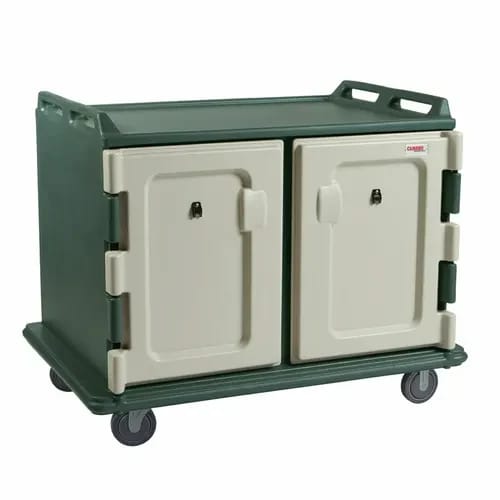 Cambro MDC1418S20192 Granite Green Meal Delivery Cart — view 2