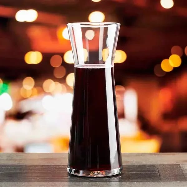 Anchor Hocking 14180 32-3/4 oz. Glass Carafe | Case of 24 — view 2