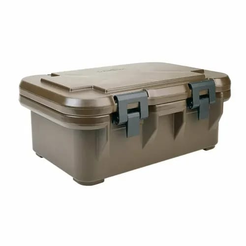 Cambro S-Series Ultra Pan Carrier UPCS160131 Dark Brown Top Loader 6" Deep — view 1