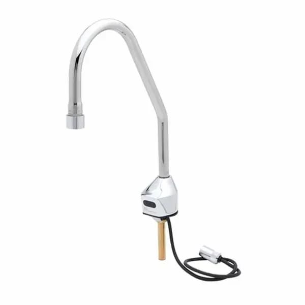 T&S EC-3100-LF22-SB Single Hole Deck Mount ChekPoint Electronic Hands Free Sensor Faucet — view 1