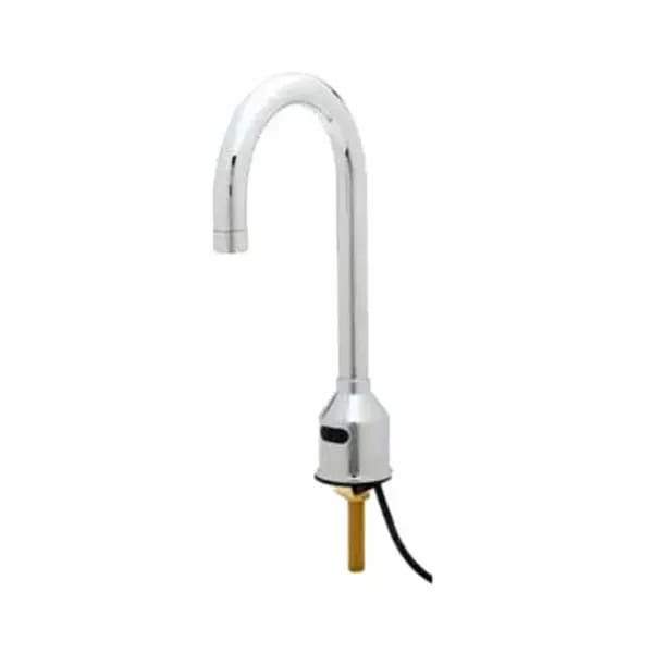 T&S 5EF-1D-DG-VF05 Single Hole Deck Mount Equip Electronic Hands Free Sensor Faucet — view 1