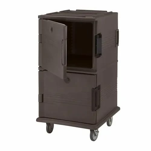 Cambro Ultra Cam Cart UPC1600194 Insulated Granite Sand Front Loader Food Carrier — view 2