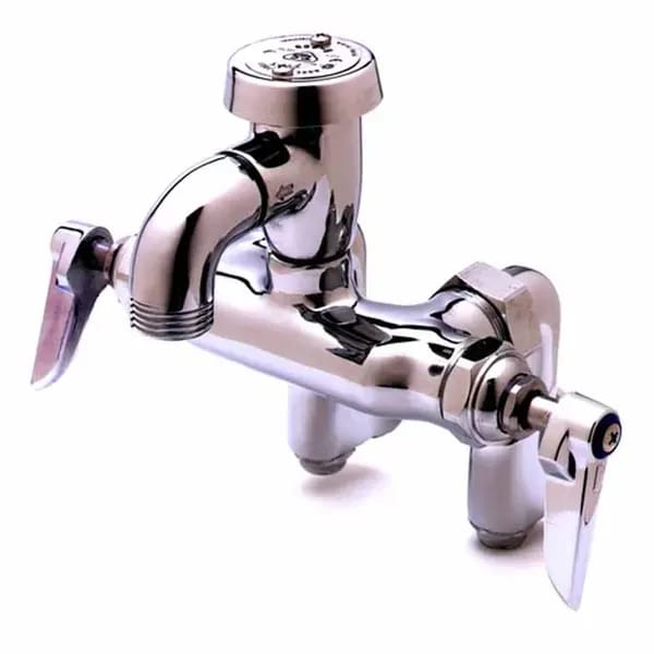 T&S B-0670-POL Wall Mount Service Sink Faucet — view 2