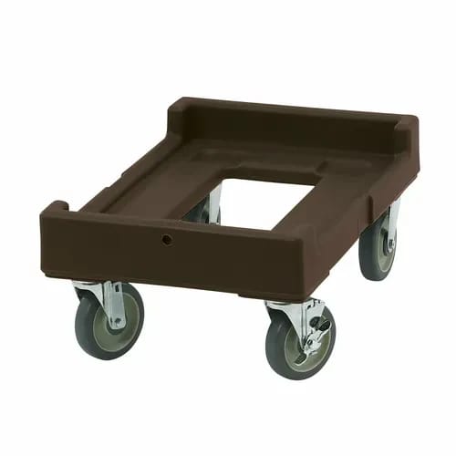 Cambro Camdolly CD160131 Open Frame Dark Brown Food Carrier Dolly — view 1