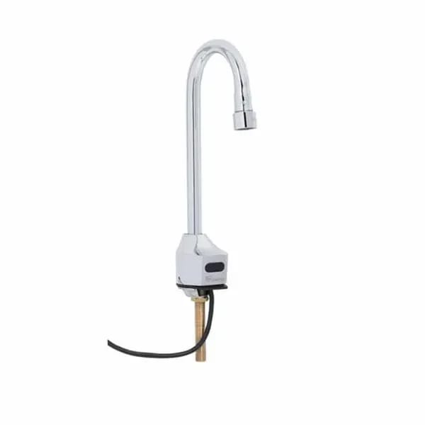 T&S EC-3100-VF5-TMV Single Hole Deck Mount ChekPoint Electronic Hands Free Sensor Faucet — view 1