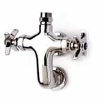 T&S B-0325-LNCC 4" Deck Mount Double Pantry Faucet Base Only — view 3