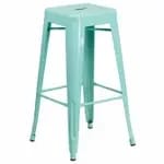Flash Furniture ET-BT3503-30-BK-GG Black Galvanized Steel Bar Stool — view 6