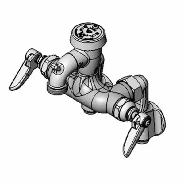 T&S B-0669-01 Wall Mount Service Sink Faucet — view 1