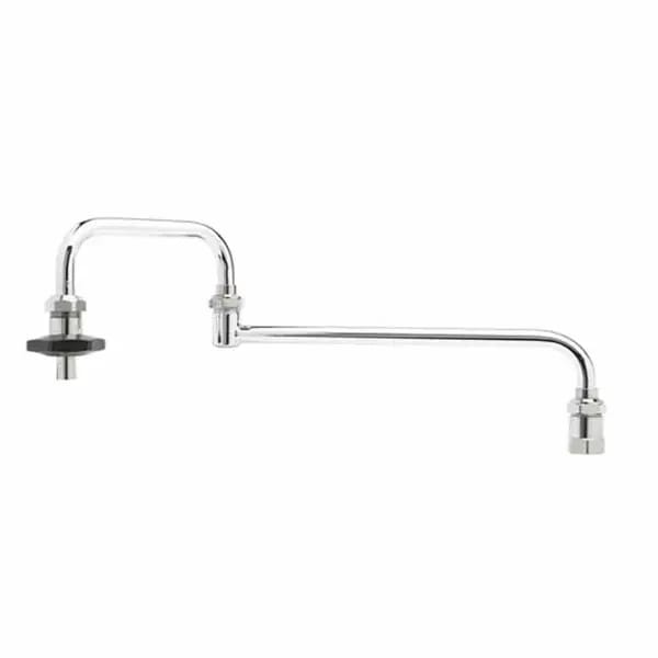 T&S B-0585 Single Hole Wall Mount Double-Jointed 18" Pot Filler Spout Nozzle — view 1