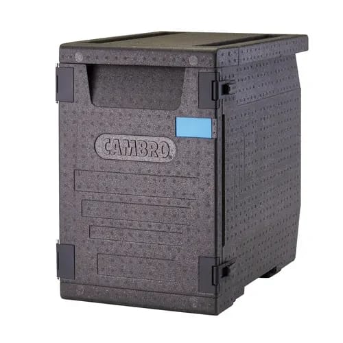 Cambro Gobox EPP400110 Black Front Loader 4" Deep — view 2