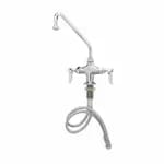 T&S B-0205-CR-VB-QD Single Hole Deck Mount Pantry Faucet — view 3