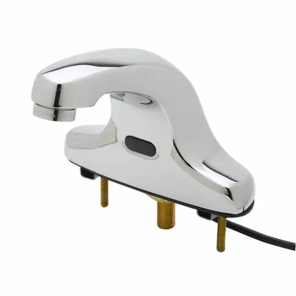 T&S 5EF-2D-DS-VF05 4" Deck Mount Equip Electronic Hands Free Sensor Faucet — view 2