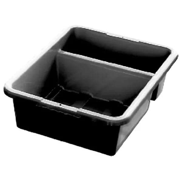 Black Divided Bus Box 21-3/4" x 17-1/4" x 7" — view 2