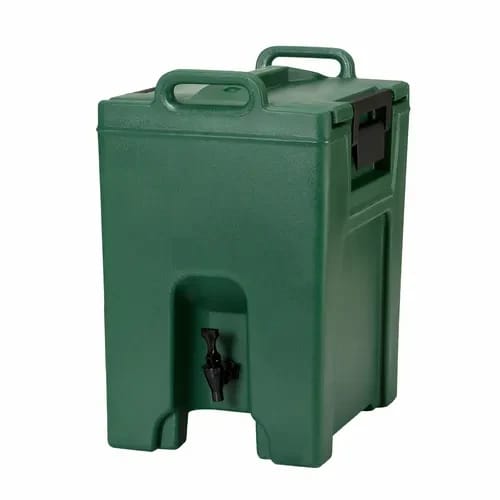 Cambro Camtainer UC1000519 10-1/2 Gallon Insulated Kentucky Green Beverage Dispenser — view 2