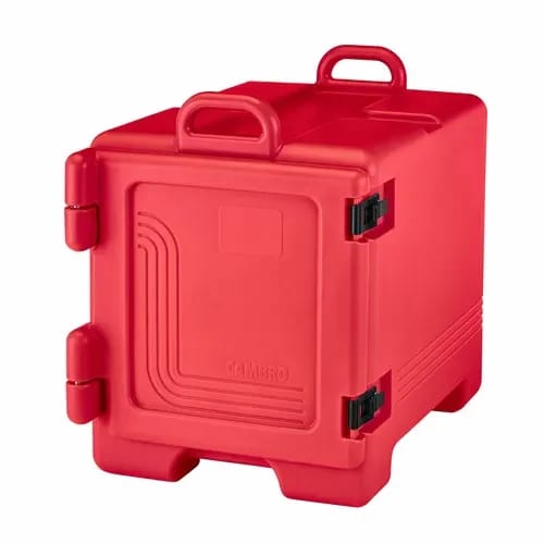 Cambro 1318CC158 Insulated Hot Red Front Loader Food Carrier — view 2