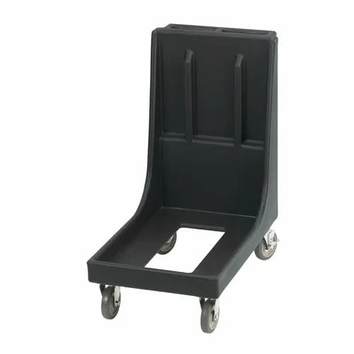 Cambro Camdolly CD100H110 Open Frame Black Food Carrier Dolly With Handle — view 1