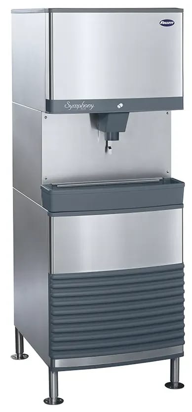 Follett Symphony Plus™ 110FB414A-LI Freestanding Ice-Only Dispenser 425 Pound Daily Production 90 Pound Storage Lever Dispense Nugget Style Ice — 115V, 1PH — view 1