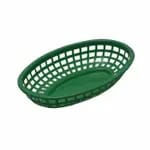 Tablecraft BC7409 Black Metal Complexity Oval Basket 9" x 6" 2-1/12" — view 6