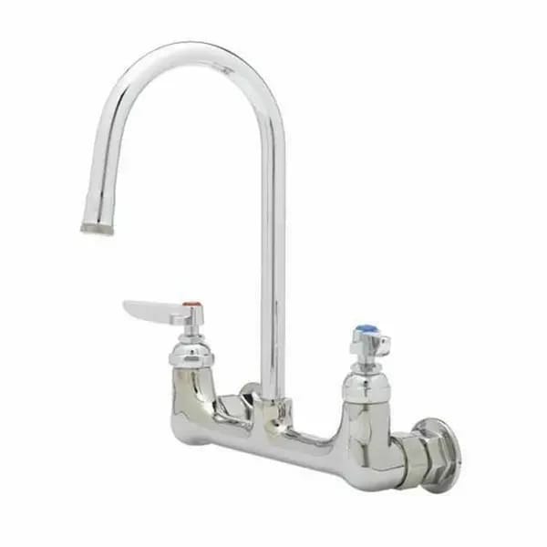 T&S B-0330CR-PRISON 8" Double Pantry Faucet — view 2