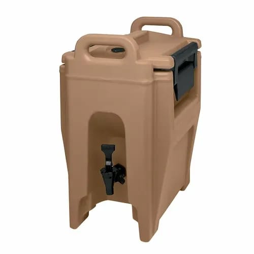 Cambro Camtainer UC250157 2-3/4 Gallon Insulated Coffee Beige Beverage Dispenser — view 2
