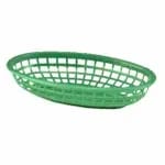 Tablecraft BC7409 Black Metal Complexity Oval Basket 9" x 6" 2-1/12" — view 3