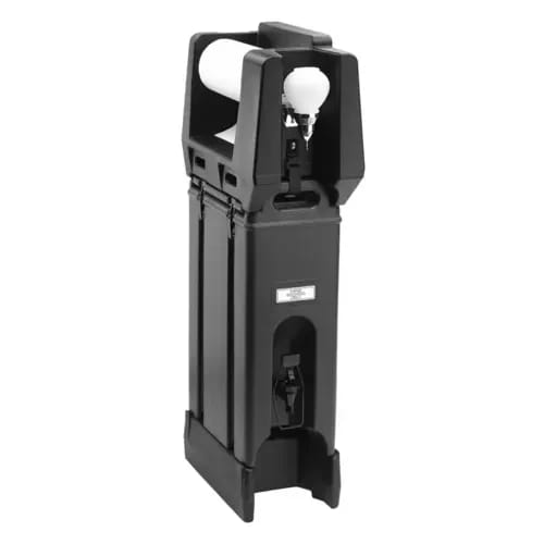 Cambro HWS31110 Black Handwashing Sation — view 2