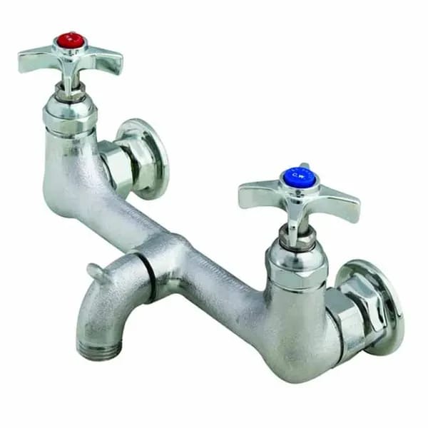 T&S B-2480 8" Wall Mount Service Sink Faucet — view 2