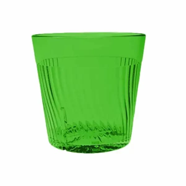 Thunder Group PLPCTB308GR Green 8 oz. Polycarbonate Tumbler Glass | Case of 12 — view 1