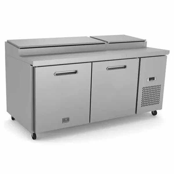 Kelvinator KCHPT72.9 2-Door Pizza Prep Table 70-3/4"W — view 1