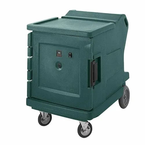 Cambro Camtherm CMBHC1826LC192 Granite Green Hot/Cold Cart — view 2