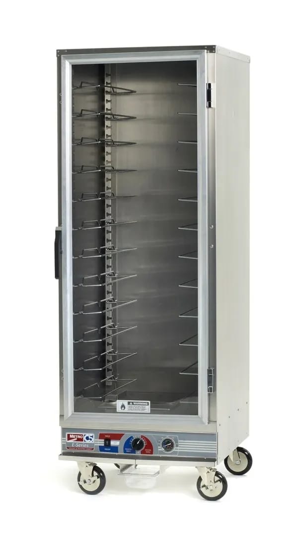 Metro C5E9-CFC-U 12-Pan Non-Insulated Heated Holding and Proofing Cabinets 25-3/4"W — view 1