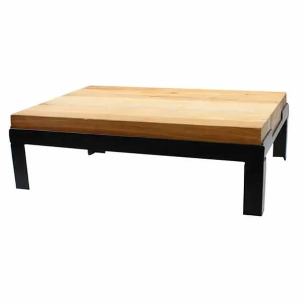 Tablecraft BBR18126F Black Metal Frame for Butcher Block Riser 18-1/2" x 12-1/2" x 6-1/2" — view 1